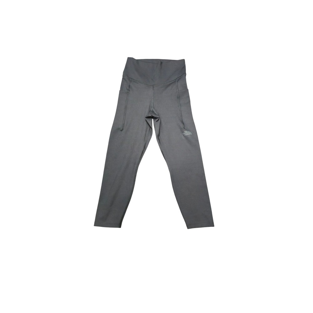 The North Face High Rise Crop Leggings Womens S Black Gorpcore Hiking Running